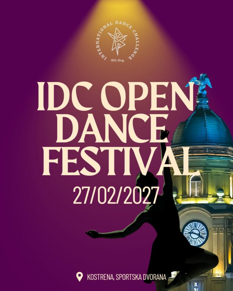 IDC OPEN DANCE FESTIVAL IN KOSTRENA THIS FEBRUARY 2027